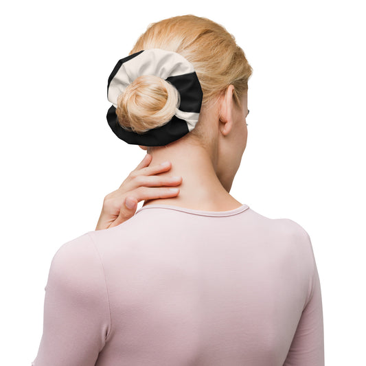 Panda Hair Tie Scrunchie | Black & White
