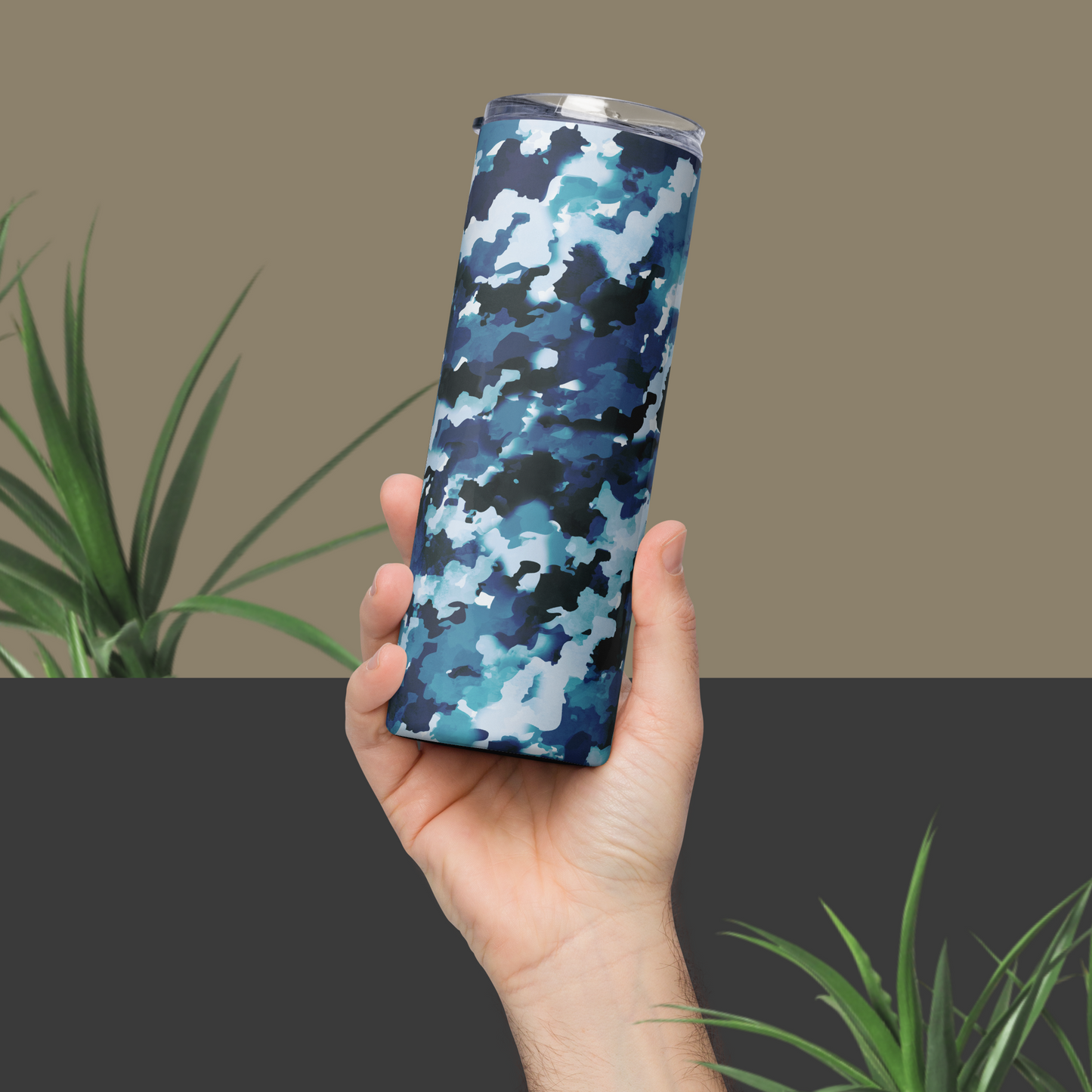 Azul Camo Tumbler | Stainless Steel