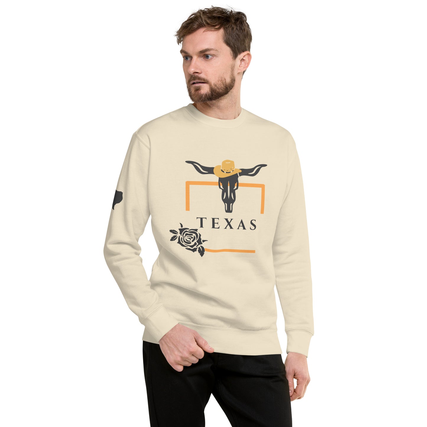 Texas Rose Graphic Sweatshirt | Long Sleeve