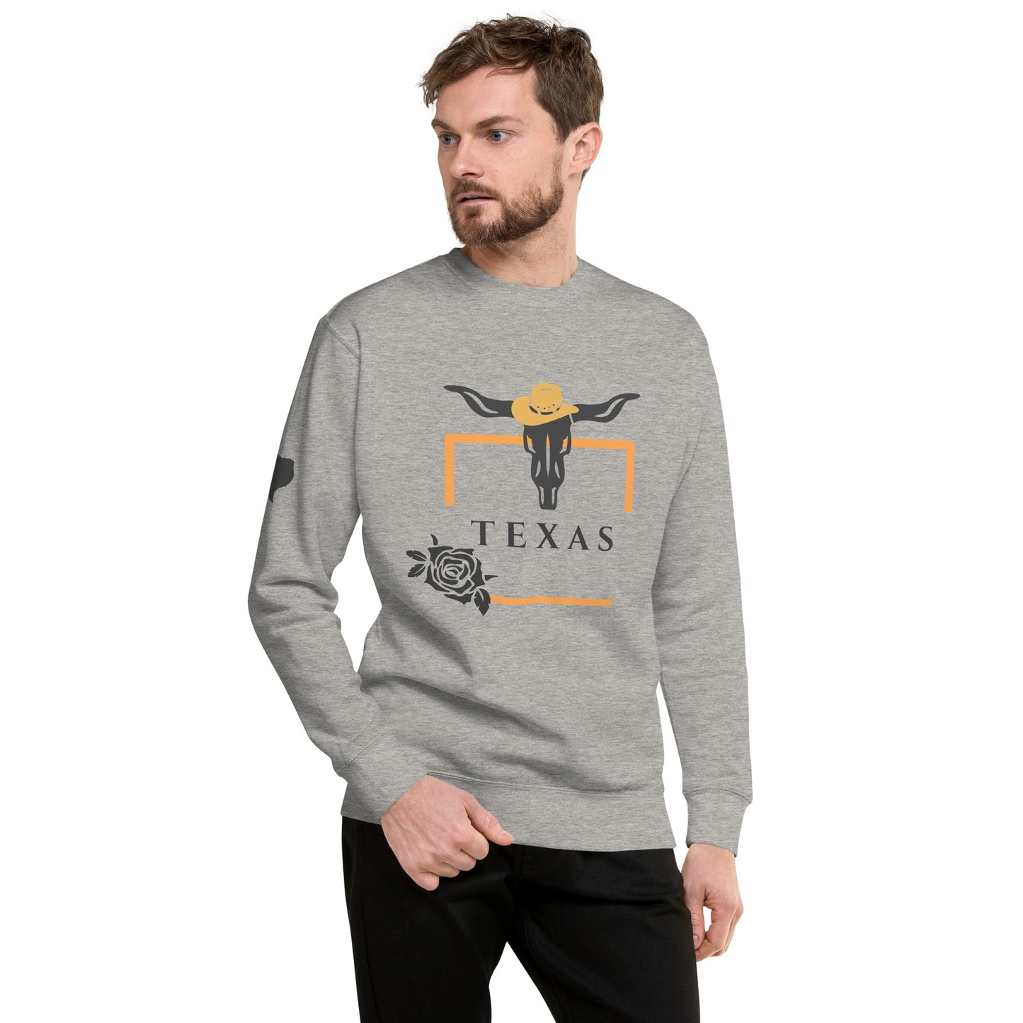 Texas Rose Graphic Sweatshirt | Long Sleeve