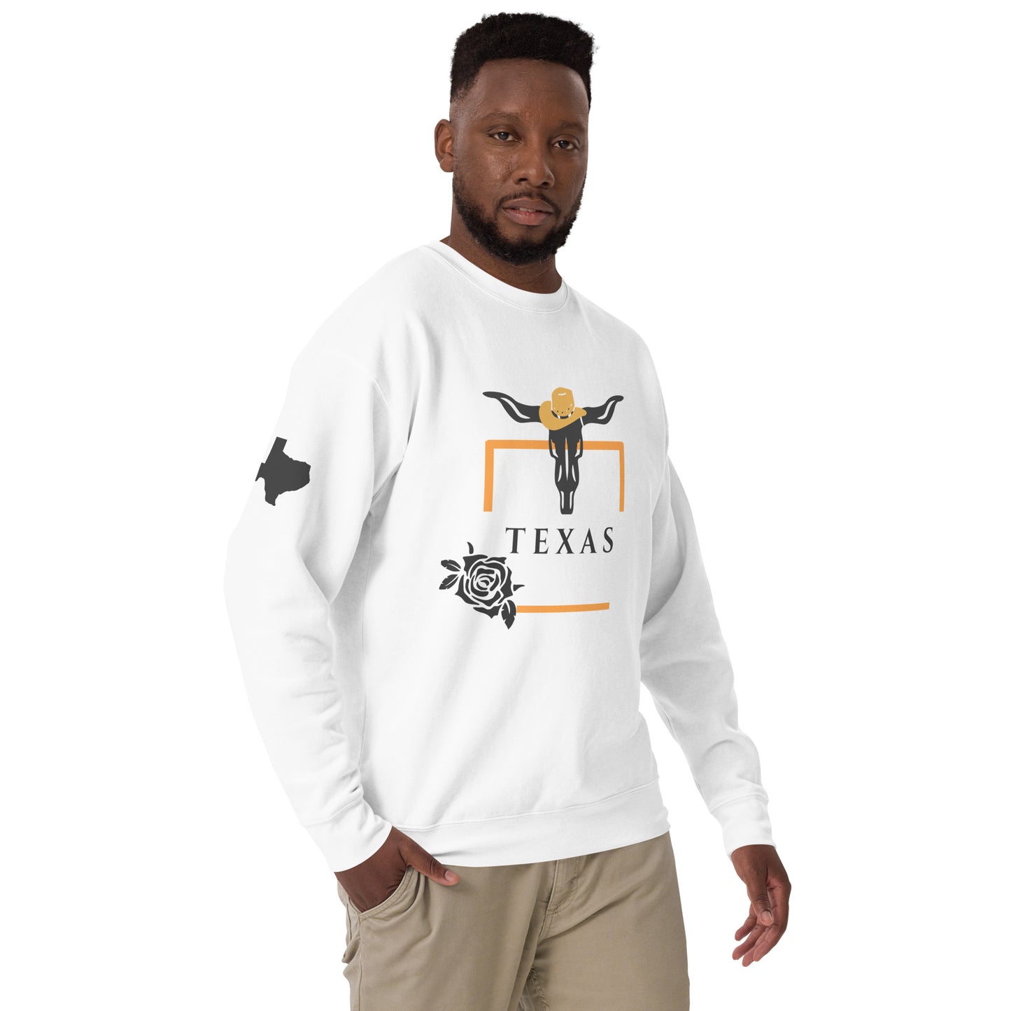Texas Rose Graphic Sweatshirt | Long Sleeve